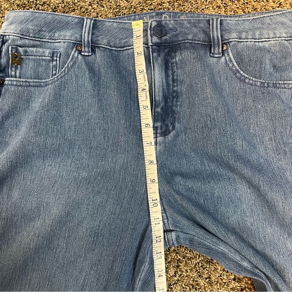 Belle Kim Gravel Jeans Flexi Belle Sz 14 - Picture 6 of 10